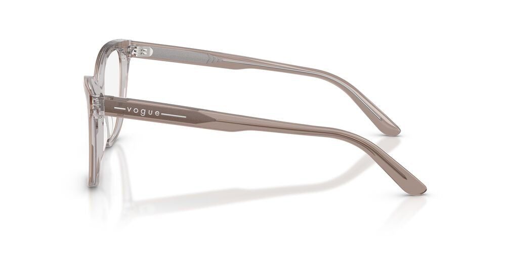 Anteojos Ópticos Vogue 0VO5748 Top Transp Brown/Transp Grey