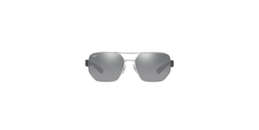 Anteojos De Sol Ray-Ban RB3672 Sin Color/Plateado