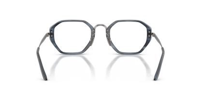 Anteojos Ópticos Giorgio Armani 0AR7282 Striped Smoke Gris