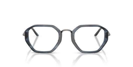 Anteojos Ópticos Giorgio Armani 0AR7282 Striped Smoke Gris