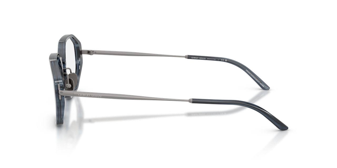 Anteojos Ópticos Giorgio Armani 0AR7282 Striped Smoke Gris
