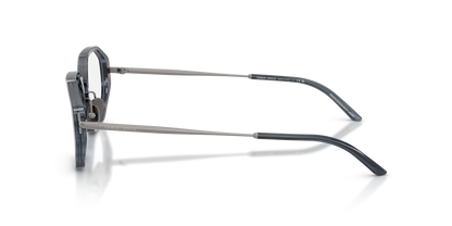 Anteojos Ópticos Giorgio Armani 0AR7282 Striped Smoke Gris