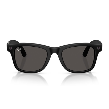 Anteojos de Sol Ray-Ban meta (Gen 3) Wayfarer Large Negro Mate