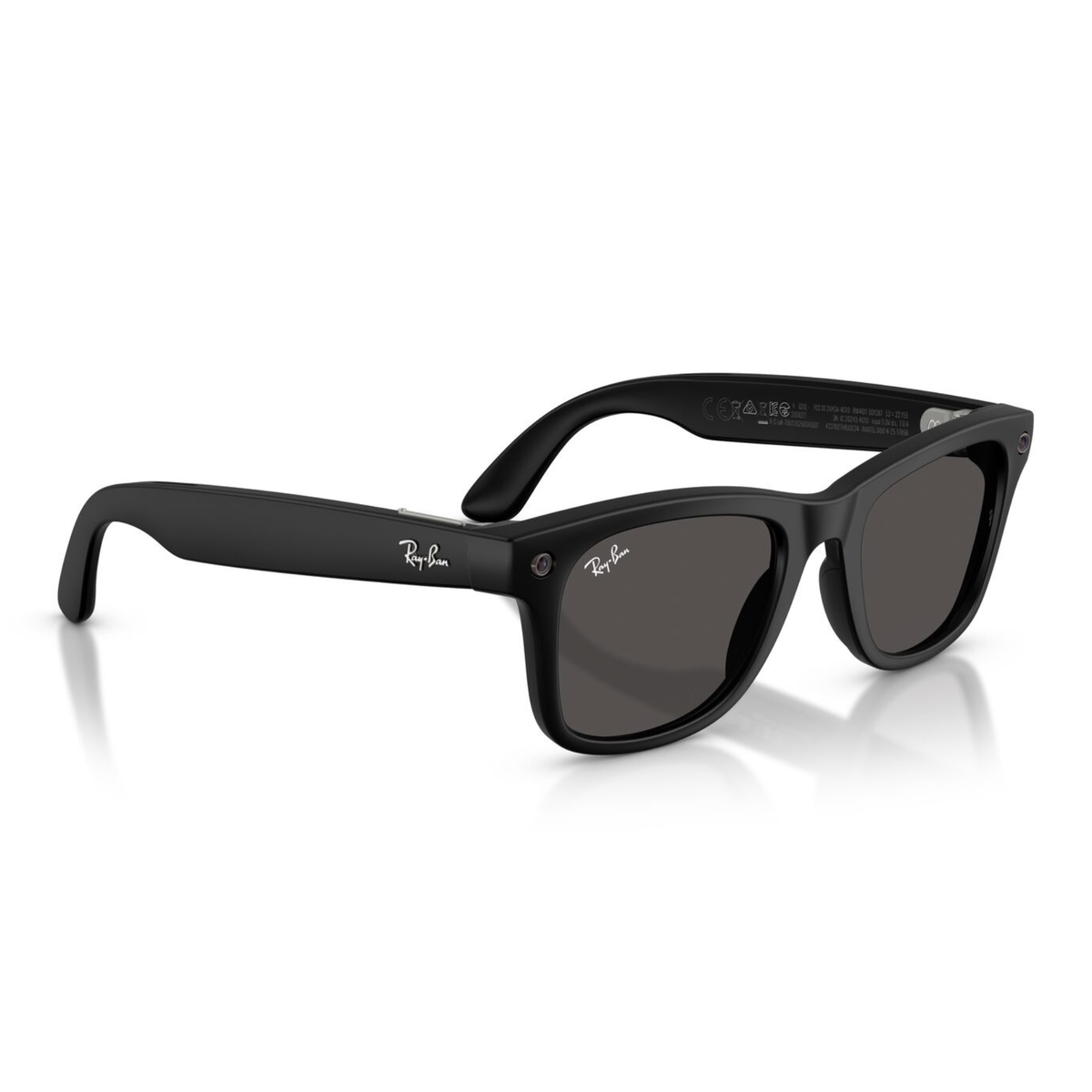 Anteojos de Sol Ray-Ban meta (Gen 3) Wayfarer  Negro Mate