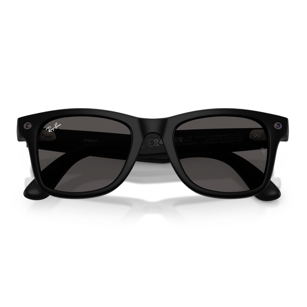 Anteojos de Sol Ray-Ban meta (Gen 3) Wayfarer  Negro Mate
