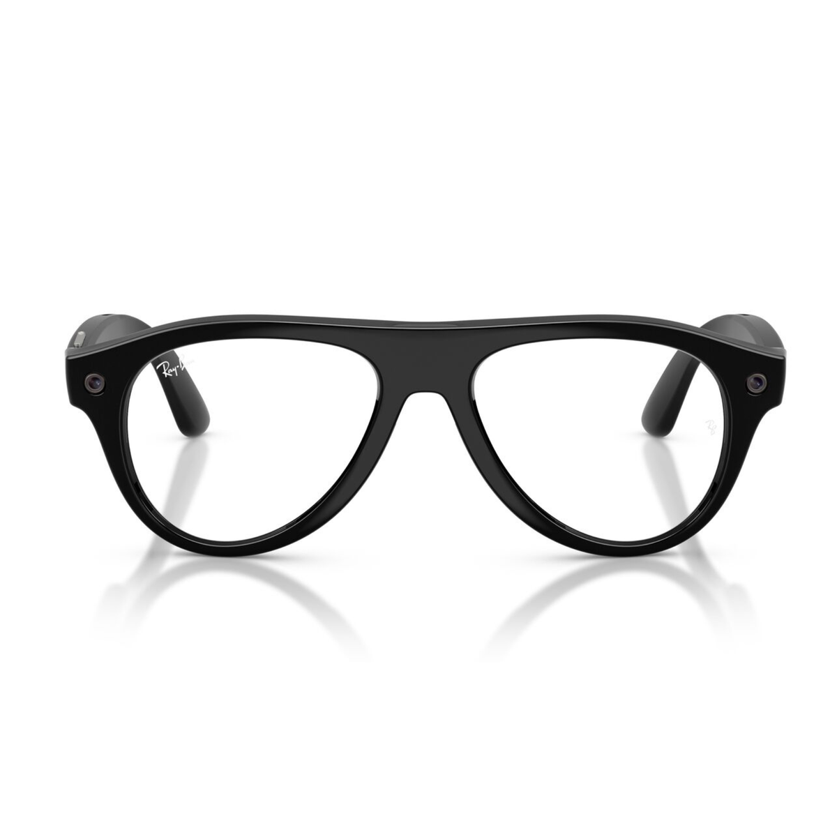 Anteojos de Sol Ray-Ban meta (Gen 3) Aviator Transitions Shiny Black
