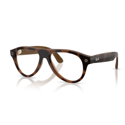 Anteojos de Sol Ray-Ban meta (Gen 3) Aviator Transitions Havana