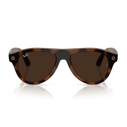 Anteojos de Sol Ray-Ban meta (Gen 3) Aviator Transitions Havana