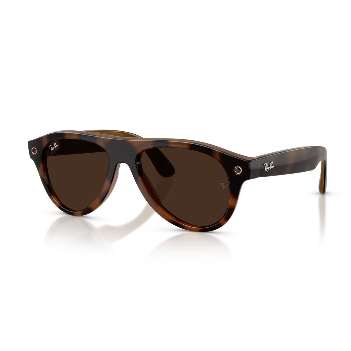 Anteojos de Sol Ray-Ban meta (Gen 3) Aviator Transitions Havana