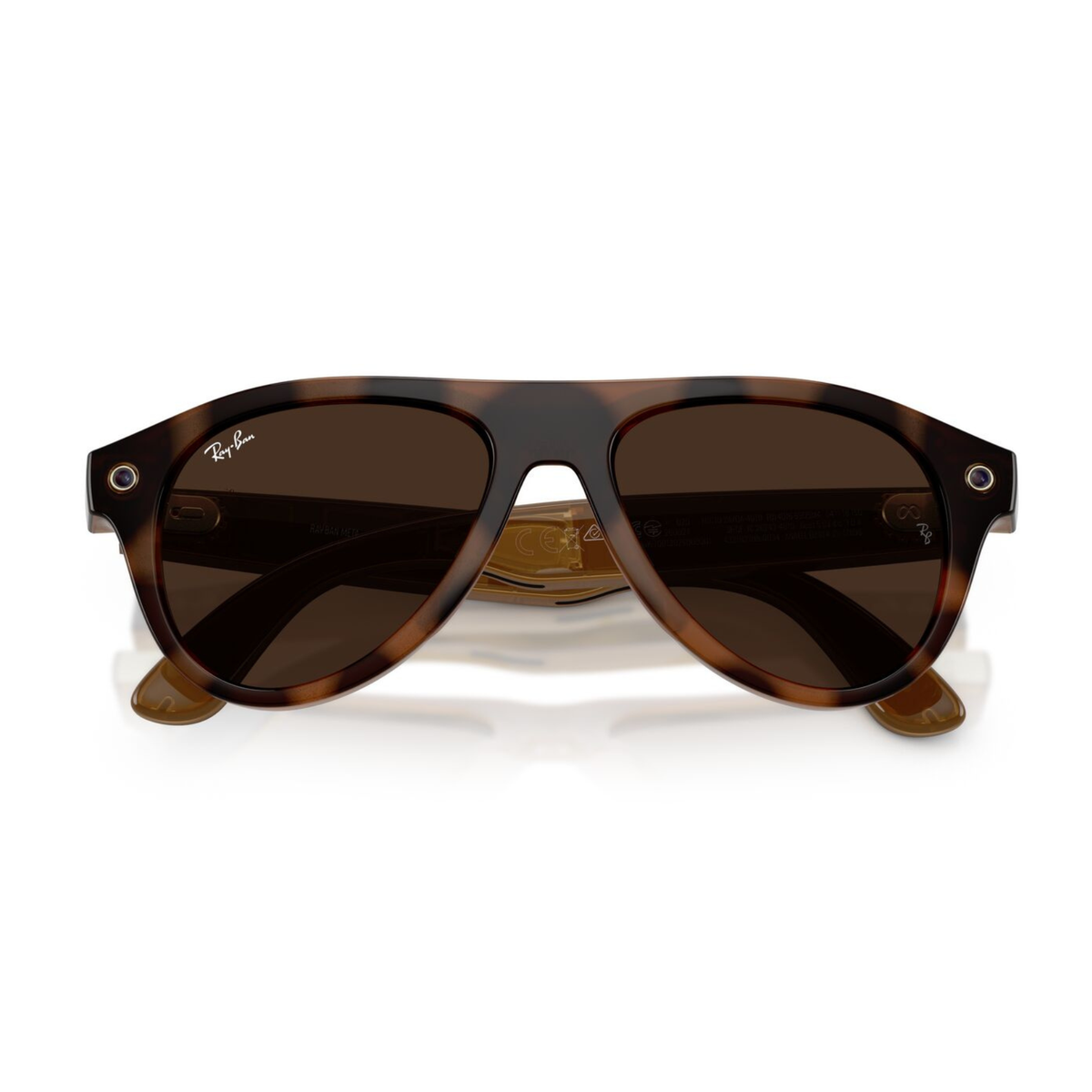 Anteojos de Sol Ray-Ban meta (Gen 3) Aviator Transitions Havana
