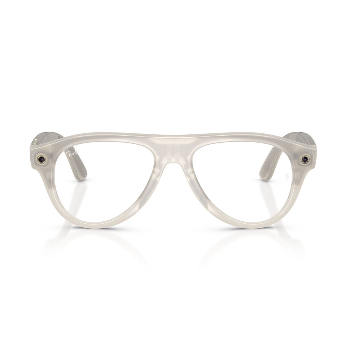 Anteojos de Sol Ray-Ban meta (Gen 3) Aviator Transitions Milky Warm Beige