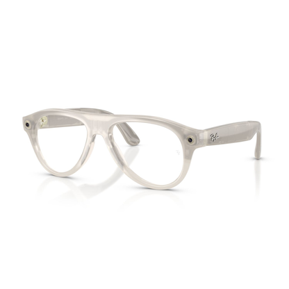 Anteojos de Sol Ray-Ban meta (Gen 3) Aviator Transitions Milky Warm Beige