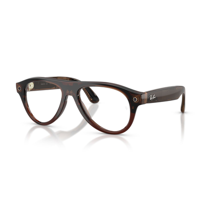 Anteojos de Sol Ray-Ban meta (Gen 3) Aviator Transitions Transp. Umber