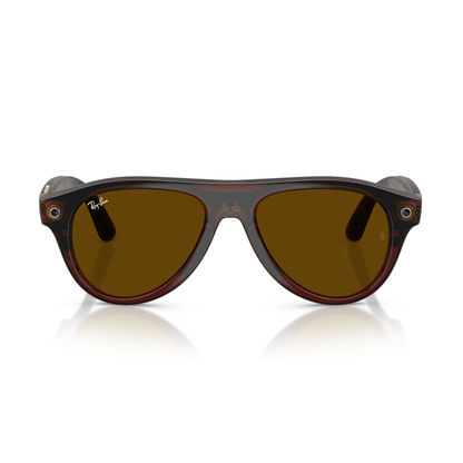Anteojos de Sol Ray-Ban meta (Gen 3) Aviator Transitions Transp. Umber
