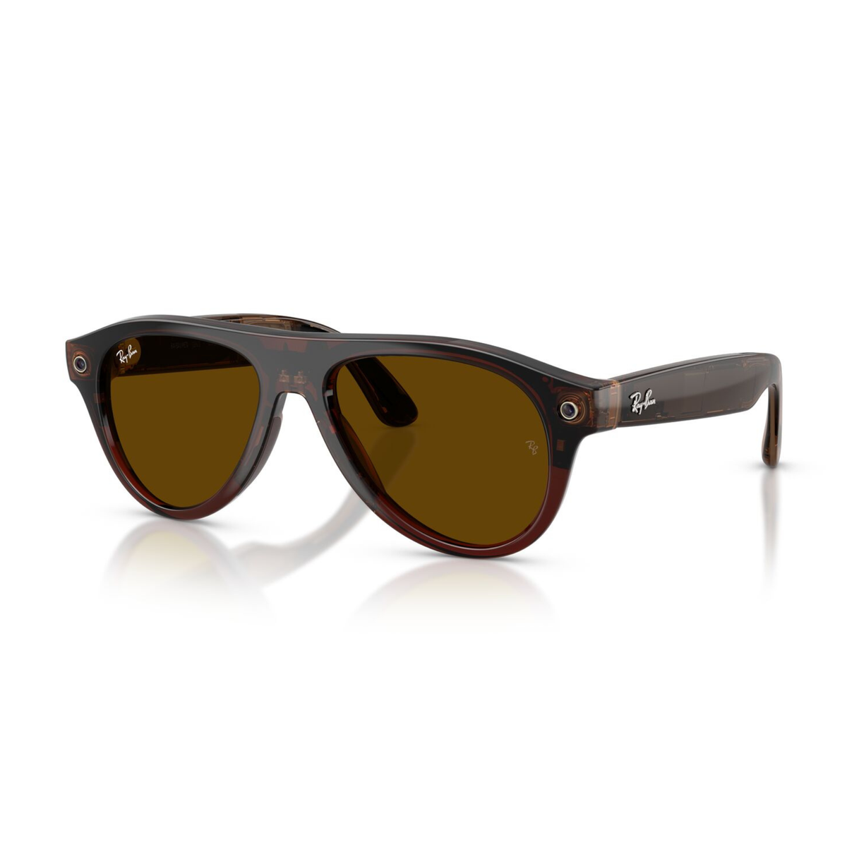 Anteojos de Sol Ray-Ban meta (Gen 3) Aviator Transitions Transp. Umber