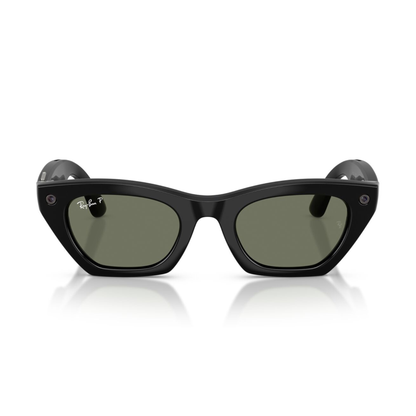 Anteojos de Sol Ray-Ban meta (Gen 3) Zena Polarizado Shiny Black