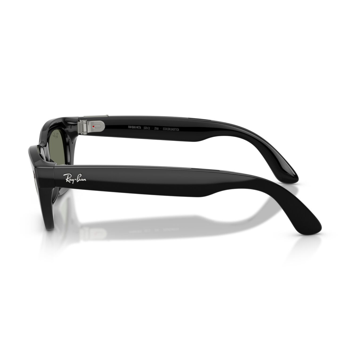 Anteojos de Sol Ray-Ban meta (Gen 3) Zena Polarizado Shiny Black