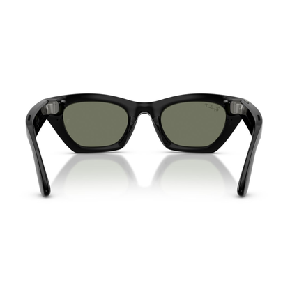 Anteojos de Sol Ray-Ban meta (Gen 3) Zena Polarizado Shiny Black