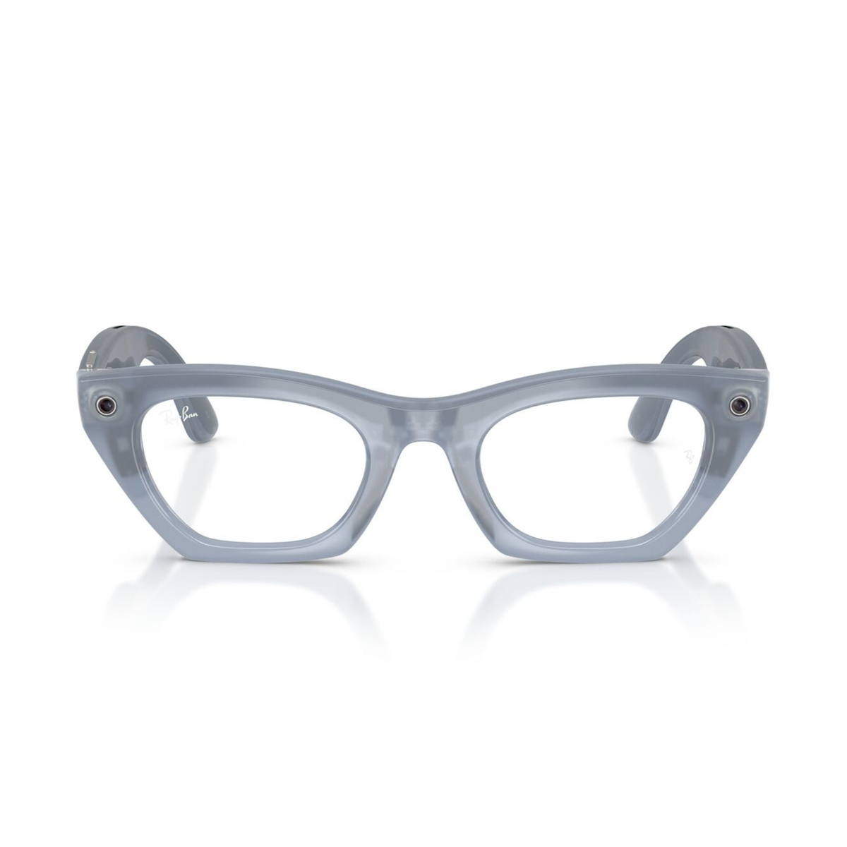Anteojos de Sol Ray-Ban meta (Gen 3) Zena Transitions Milky Grey Lilac