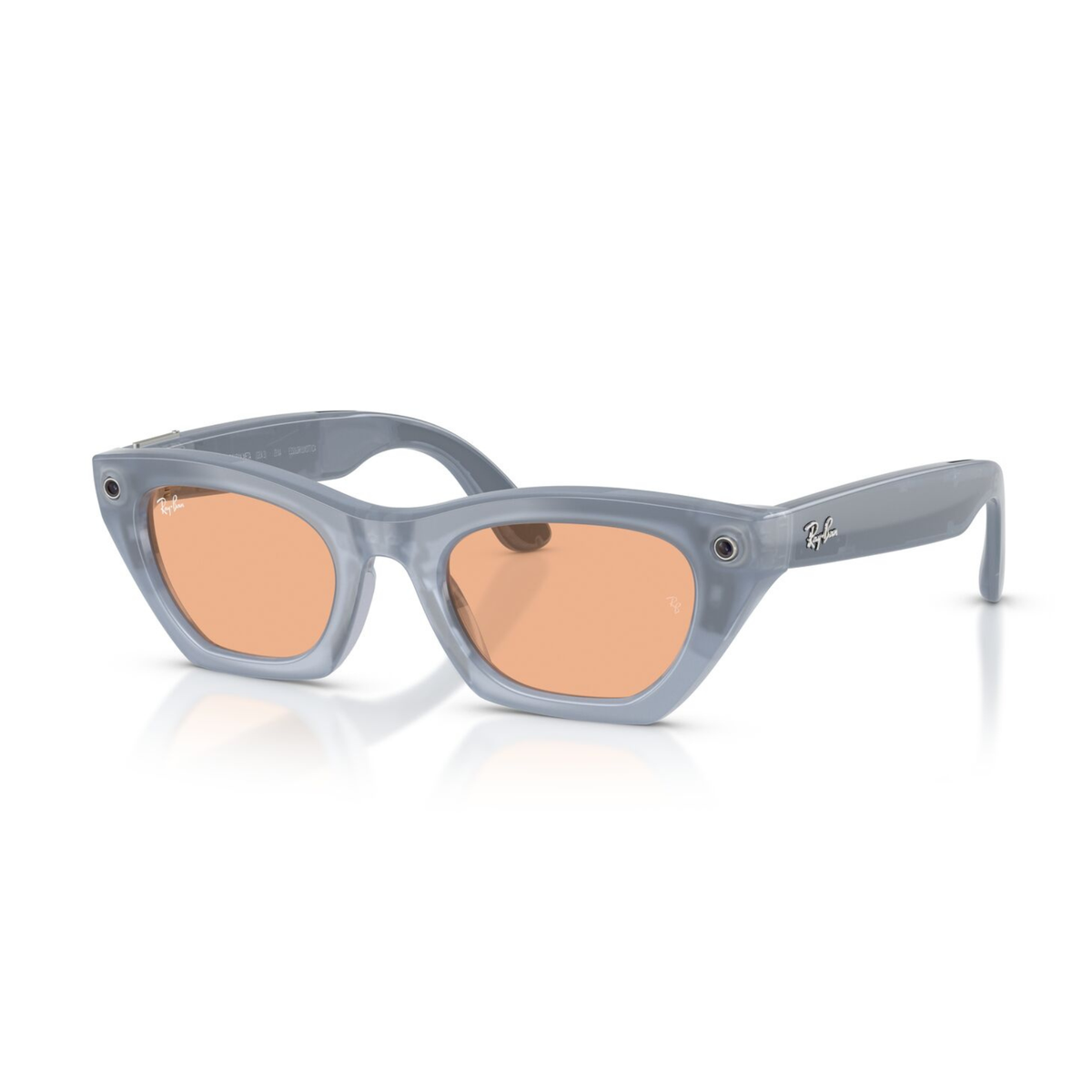 Anteojos de Sol Ray-Ban meta (Gen 3) Zena Transitions Milky Grey Lilac