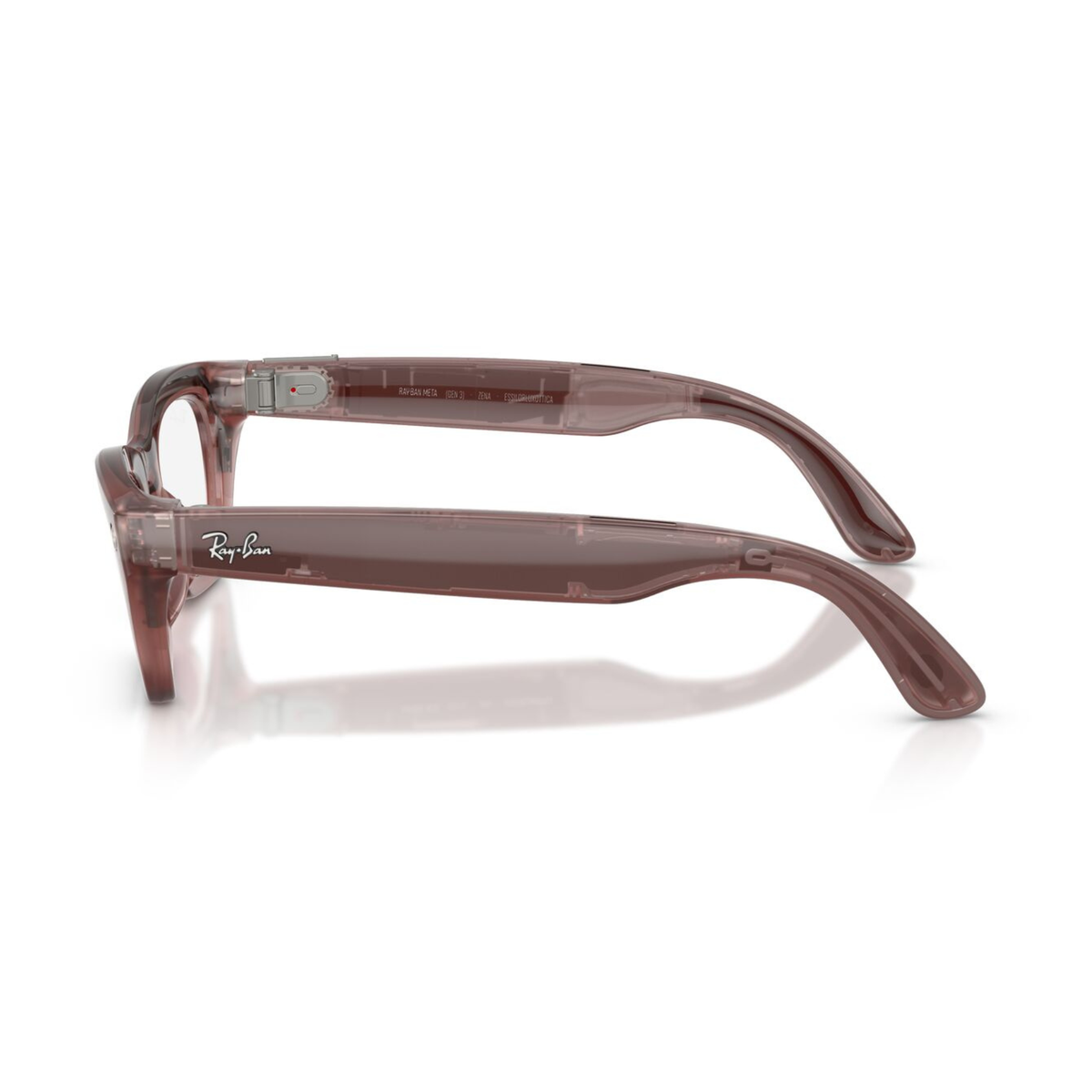 Anteojos de Sol Ray-Ban meta (Gen 3) Zena Transitions Milky Pink Blush