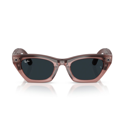 Anteojos de Sol Ray-Ban meta (Gen 3) Zena Transitions Milky Pink Blush