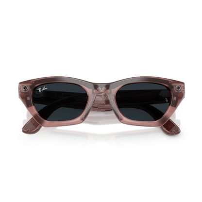 Anteojos de Sol Ray-Ban meta (Gen 3) Zena Transitions Milky Pink Blush