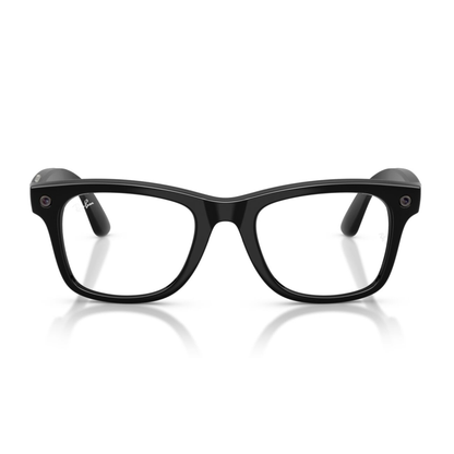 Anteojos de Sol Ray-Ban meta (Gen 3) Wayfarer Large Transitions Shiny Black