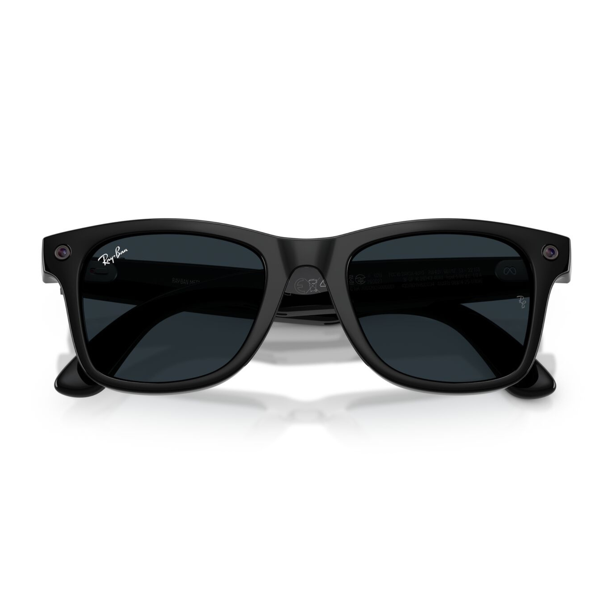 Anteojos de Sol Ray-Ban meta (Gen 3) Wayfarer Transitions Shiny Black