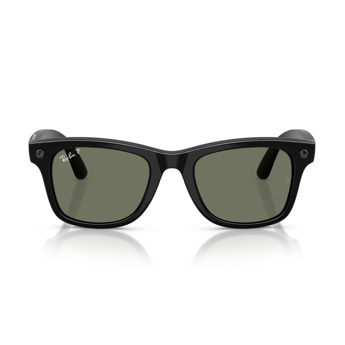 Anteojos de Sol Ray-Ban meta (Gen 3) Wayfarer Polarizado Shiny Black