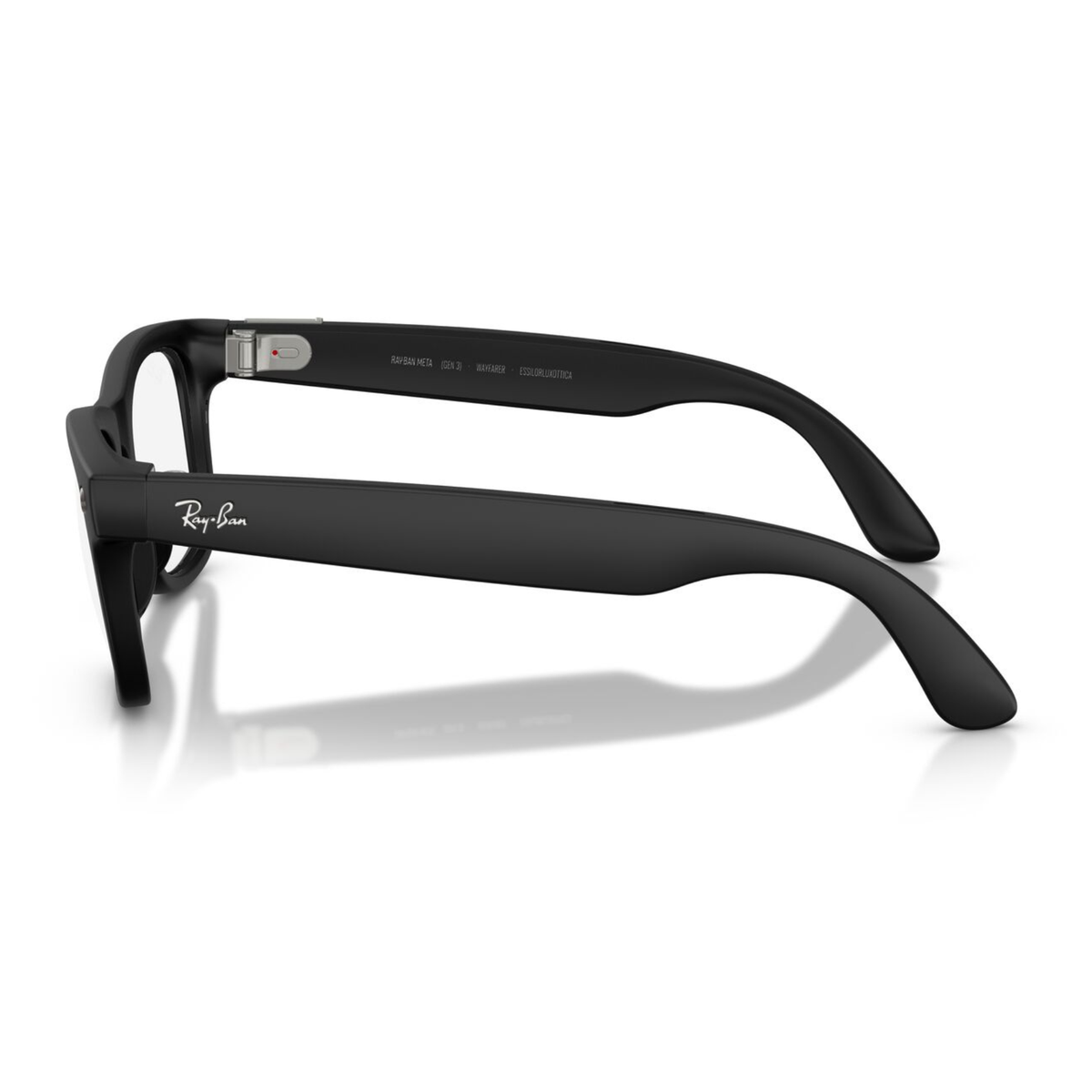 Anteojos de Sol Ray-Ban meta (Gen 3) Wayfarer Large Transitions Negro Mate