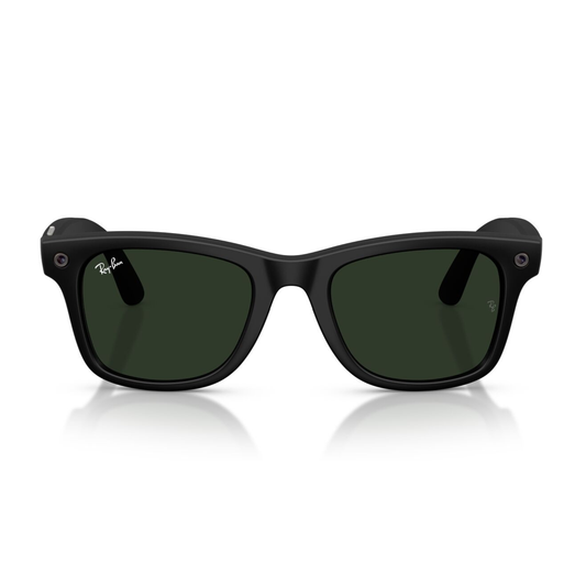 Anteojos de Sol Ray-Ban meta (Gen 3) Wayfarer Large Transitions Negro Mate