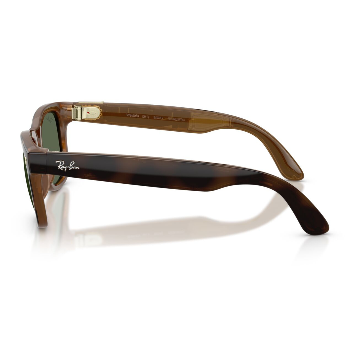 Anteojos de Sol Ray-Ban meta (Gen 3) Wayfarer Large Havana