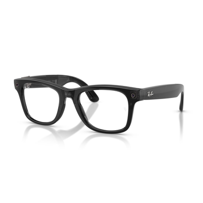 Anteojos Ópticos Ray-Ban meta (Gen 3) Wayfarer Transparente negro