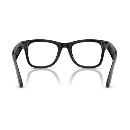 Anteojos Ópticos Ray-Ban meta (Gen 3) Wayfarer Transparente negro