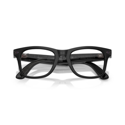 Anteojos Ópticos Ray-Ban meta (Gen 3) Wayfarer Transparente negro