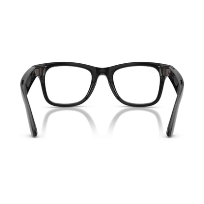 Anteojos Ópticos Ray-Ban meta (Gen 3) Wayfarer Transparente negro