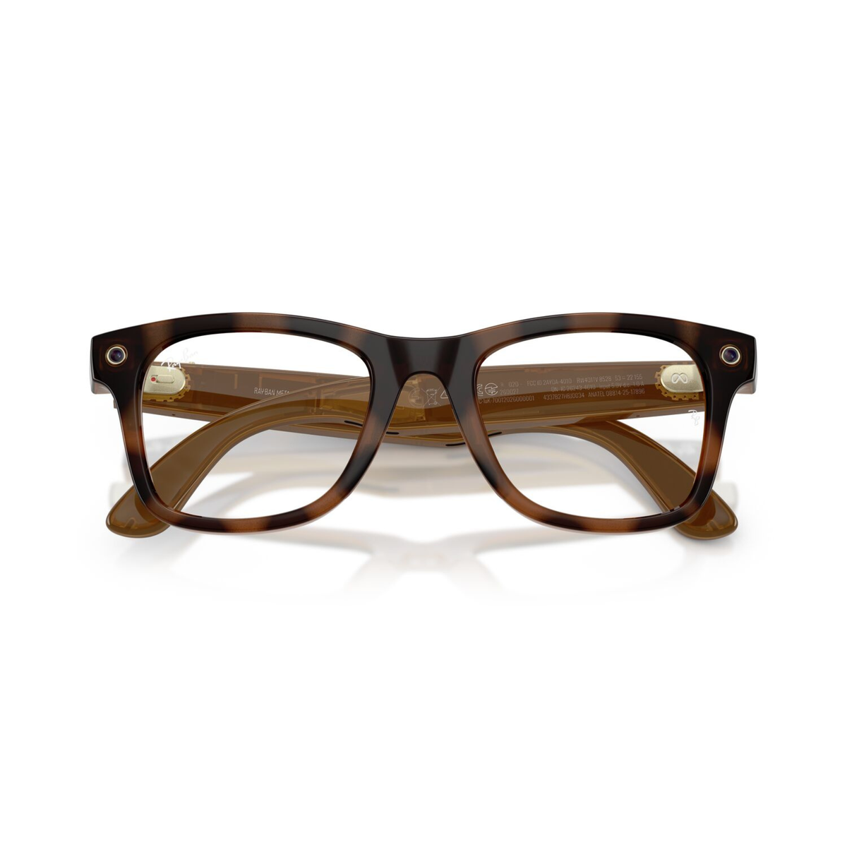 Anteojos Ópticos Ray-Ban meta (Gen 3) Wayfarer Havana