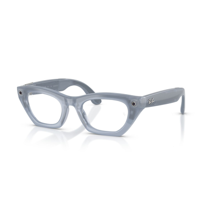 Anteojos Ópticos Ray-Ban meta (Gen 3) Zena Milky Grey Lilac
