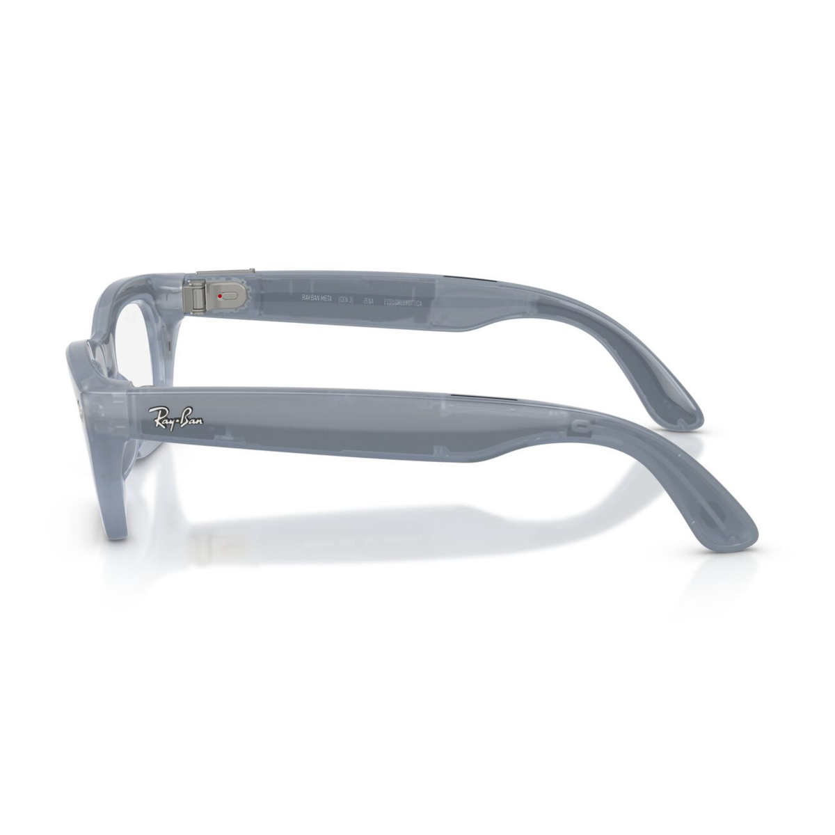 Anteojos Ópticos Ray-Ban meta (Gen 3) Zena Milky Grey Lilac