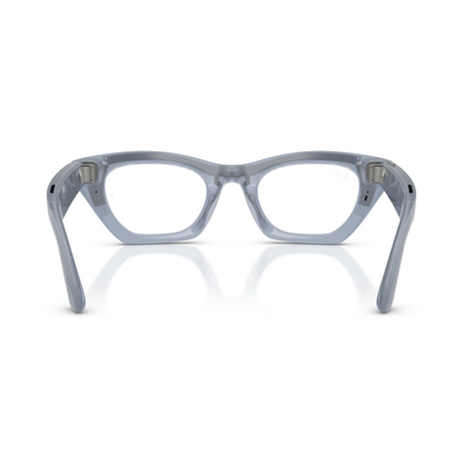Anteojos Ópticos Ray-Ban meta (Gen 3) Zena Milky Grey Lilac