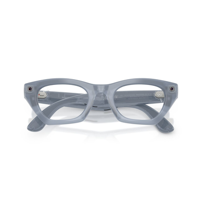 Anteojos Ópticos Ray-Ban meta (Gen 3) Zena Milky Grey Lilac