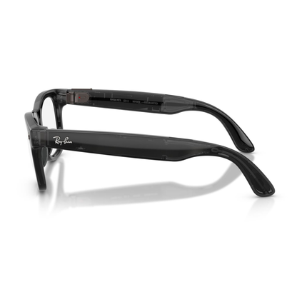 Anteojos de Sol Ray-Ban meta (Gen 3) Wayfarer Transitions Transp. Black