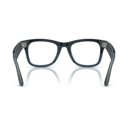 Anteojos Ópticos Ray-Ban meta (Gen 3) Wayfarer Transparente Ocean