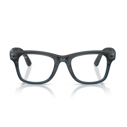 Anteojos Ópticos Ray-Ban meta (Gen 3) Wayfarer Transparente Ocean