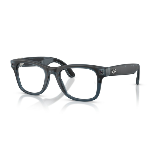 Anteojos Ópticos Ray-Ban meta (Gen 3) Wayfarer Transparente Ocean
