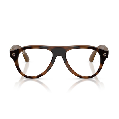 Anteojos Ópticos Ray-Ban meta (Gen 3) Aviator Havana