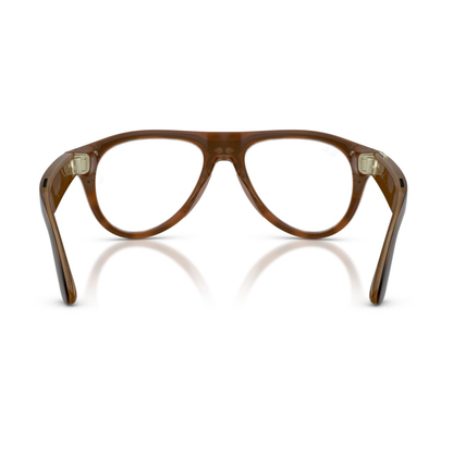 Anteojos Ópticos Ray-Ban meta (Gen 3) Aviator Havana