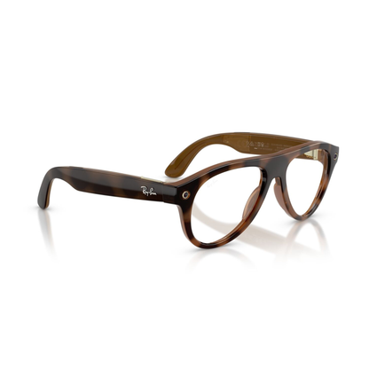 Anteojos Ópticos Ray-Ban meta (Gen 3) Aviator Havana