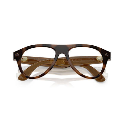 Anteojos Ópticos Ray-Ban meta (Gen 3) Aviator Havana